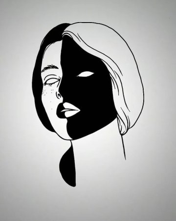 Черно белые рисунки