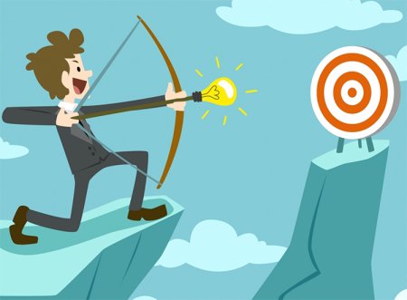 Достижение цели иллюстрация