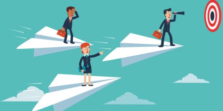 Достижение цели иллюстрация