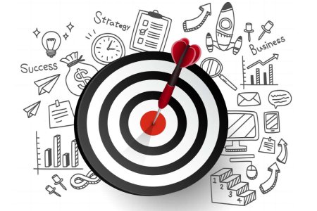 Цель векторный рисунок