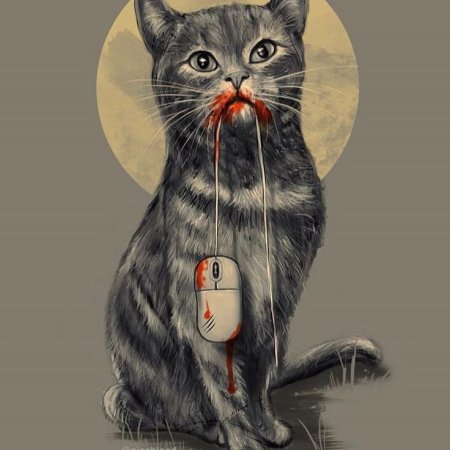 Арт абсурд котики