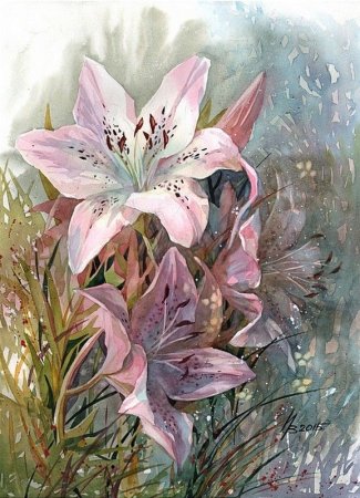 Инна Петрашкевич акварель