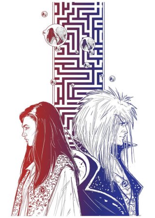 Лабиринт 1986 Джаред арт