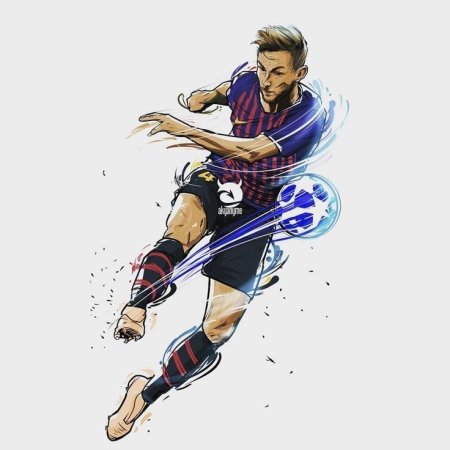 Футболист арт