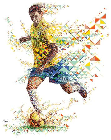 Футболист Графика