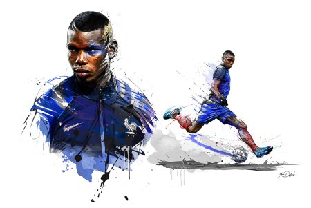 Pogba футболист Art