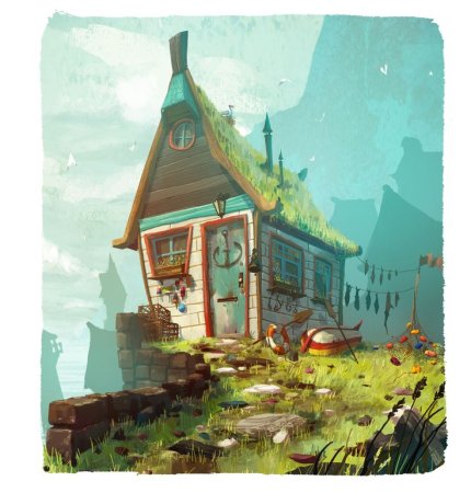 Домик в казуальном стиле