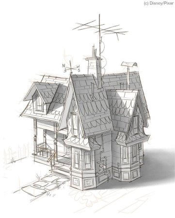 Средневековый дом референс