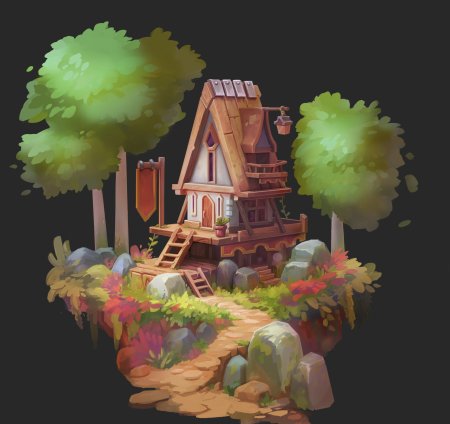 Казуальные домики