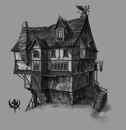 Средневековый дом вархаммер фэнтези