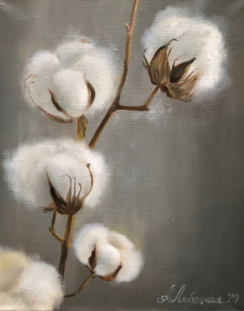 Интерьерная живопись хлопок