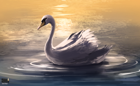 Лебедь фэнтези