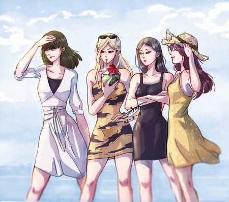 Четыре подруги картинки