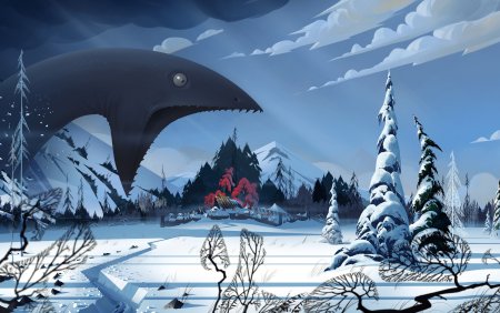 The banner Saga деревня