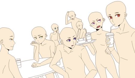 YCH Base семья