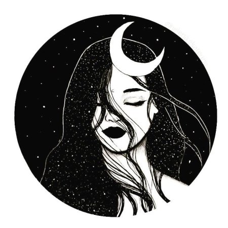 Луна рисунок