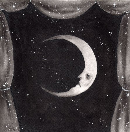 Картина полумесяц