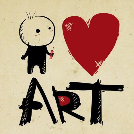 Арты с надписями