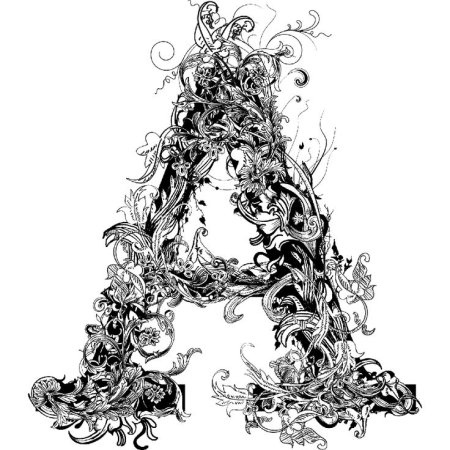 Стилизованные буквы