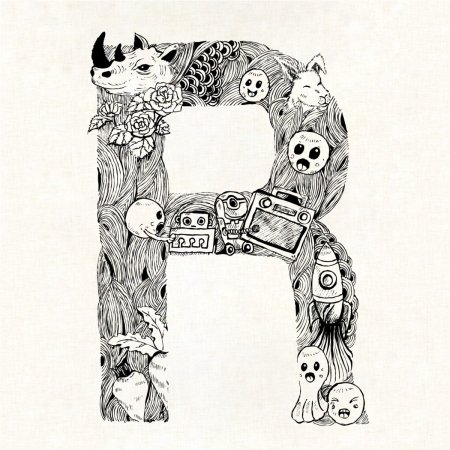 Стилизованные буквы