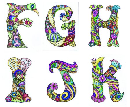 Необычные буквы