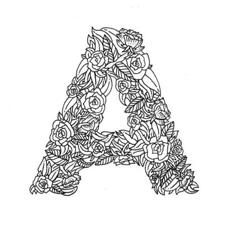 Буквы антистресс