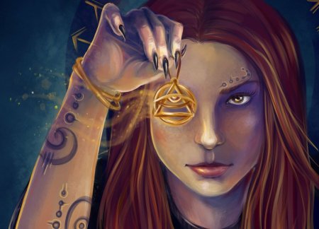 Девушка с магическим взглядом