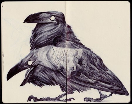 Модная ворона