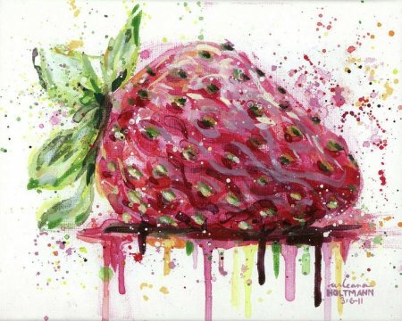 Клубника арт