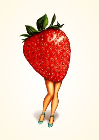 Девушка Ягодка