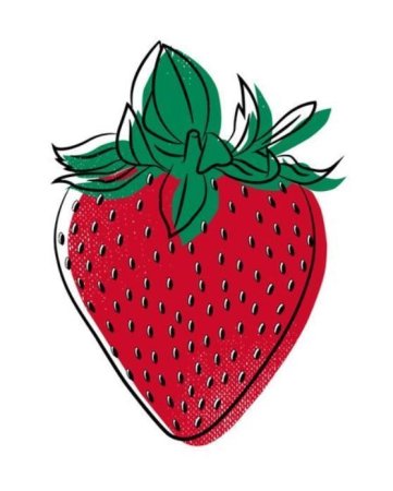 Поп арт фрукты