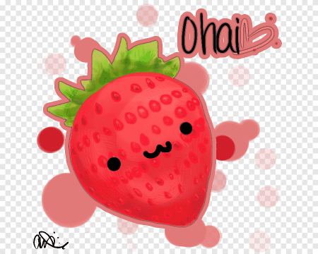 Кавайная клубника