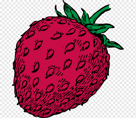 Векторная клубника