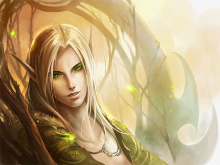 Эльфийки узоры на лице