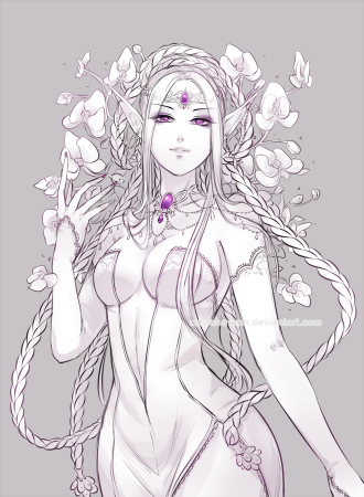 Драгон эйдж Долийские эльфы