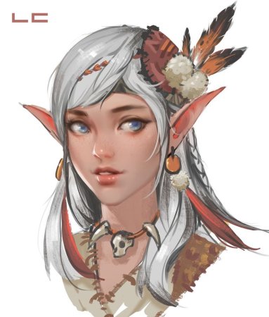 Зарисовки эльфов