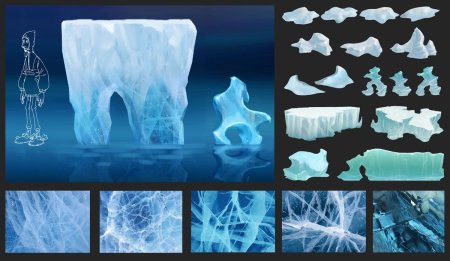 Рисование льдом