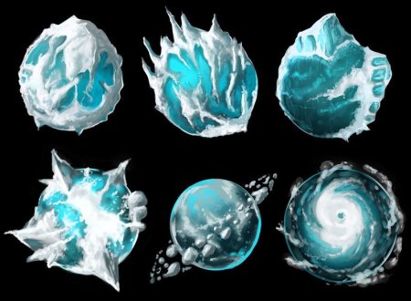 Туториалы по рисованию льда