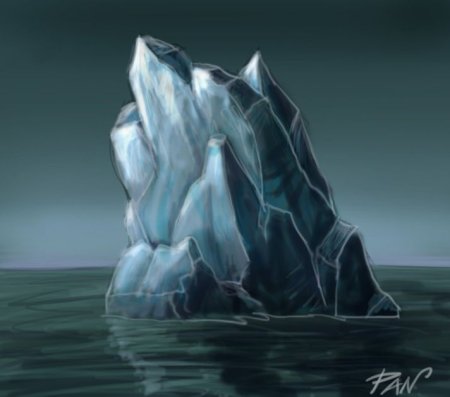 Ледяной Айсберг арт