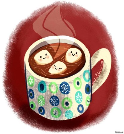 Чашка кофе арт