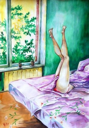 Рисунок утро