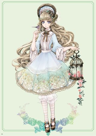 Куклы Сьюзен Вулкотт иллюстрации