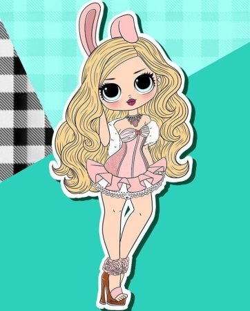 Милые куколки для срисовки