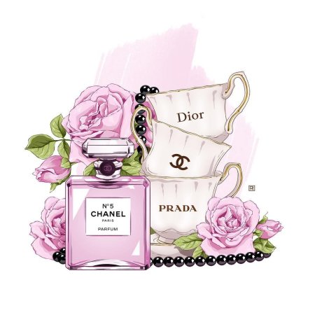 Шанель иллюстрации