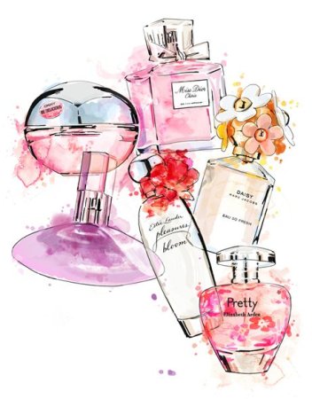 Рисованный Парфюм