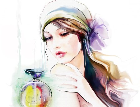 Женщина рисунок