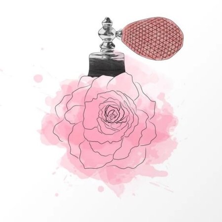 Флакон духов Минимализм