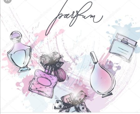 Парфюмерия рисунок