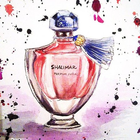 Рисованный Парфюм