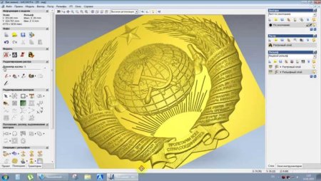 3d модель в программе ARTCAM